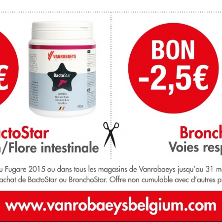 FUGARE 2015 - Bon de réduction Suppléments STAR
